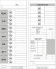 1000 830331-1 Weekly Time Cards