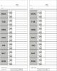 1000 830331-2 Bi-Weekly Time Cards