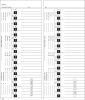 1000 422R Semi-Monthly Time Cards