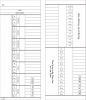 1000 #K1415 Weekly Time Cards