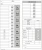 1000 #K144214 Weekly Time Cards