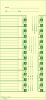 1000 #S13738 Weekly Time Cards