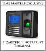 Time Masters FP-30 Biometric Fingerprint Employee Attendance Time Management System